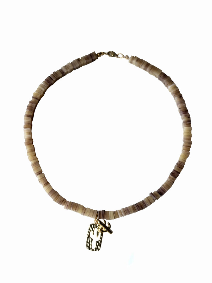 collar corto cactus